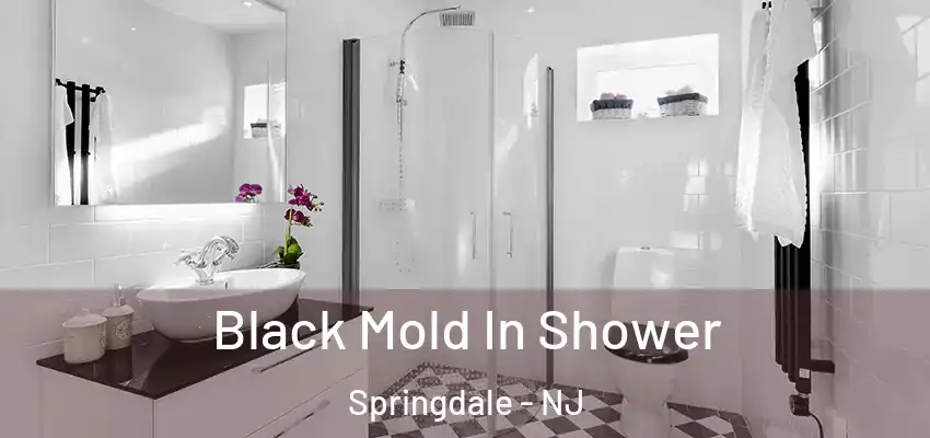  Black Mold In Shower Springdale - NJ